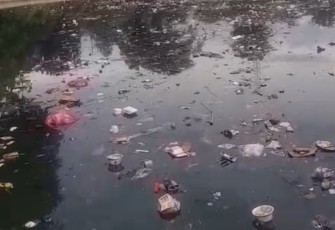 Wajah terkini Situ Bahar Cilodong Kota Depok, Jum'at (9/1)