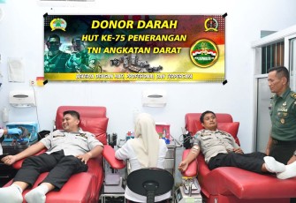 Donor darah Penrem 081/DSJ 