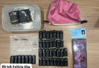 Barang bukti narkotika Etomade 