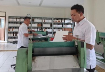 Percetakan Literasi Braille Sentra Wyata Guna Bandung