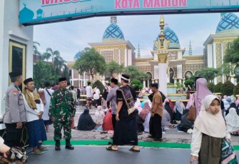 Pengamanan ibadah salat Ied 