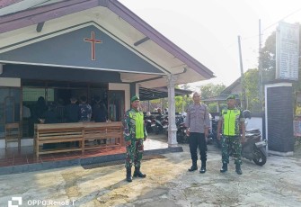 Pengamanan ibadah Jum'at Agung