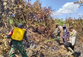 Padamkan karhutla di wilayah perbatasan 