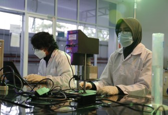 Kegiatan laboratorium Universitas Pertamina