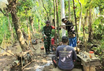 Pembuatan sumur bor desa Sukorejo