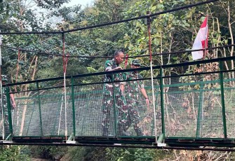 Jembatan Garuda di Kabupaten Pacitan