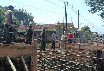 Pengerjaan Jembatan Klampok 1