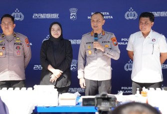 Kapolresta Malang Kota Kombes Pol Putu Kholis