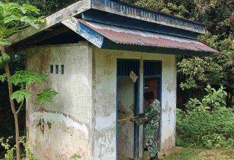 Pengukuran rehab MCK kampung Sesor