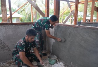 Percepatan pembangunan rumah type 36 di kampung Sesor