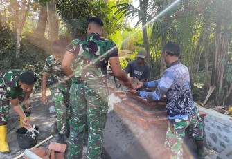 Pembangunan Tugu Prasasti TMMD ke-129