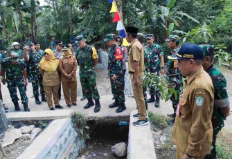 Ketua Tim Wasev TMMD ke-129, Ir Pusterad, Brigjen TNI Mukhlis