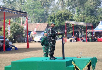 Upacara penutupan TMMD ke-129 