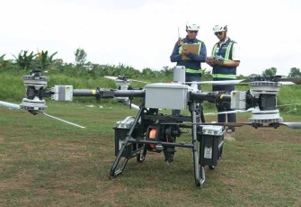 Distribusi Pupuk dan Agrokimia ke Area Terpencil dengan DJI FlyCart 100
