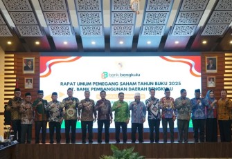 RUPS Tahun Buku 2025 Bank Bengkulu /Foto : MC 