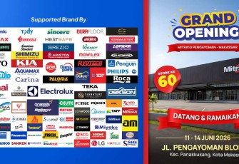 Grand Opening Mitra10 Pengayoman Makassar