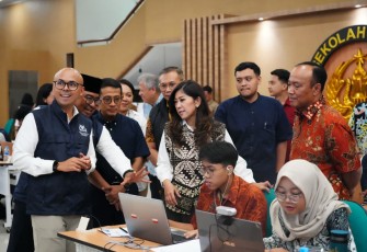 Suasana seleksi nasional SMA Kemala Taruna Bhayangkara