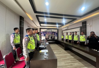 Polres Lingga Laksanakan Latihan Pra Operasi