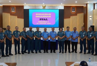 Sosialisasi Organisasi PPAL di Kodaeral V Surabaya, Senin (2/2)