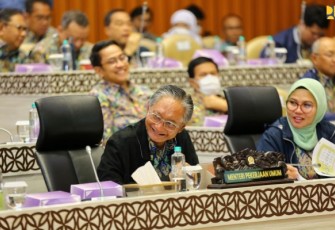 Menteri Dody dalam Rapat Kerja bersama Komisi V DPR RI di Jakarta, Rabu (4/1/2026)