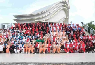 TP PKK Tanjungpinang Selenggarakan Senam Sehat