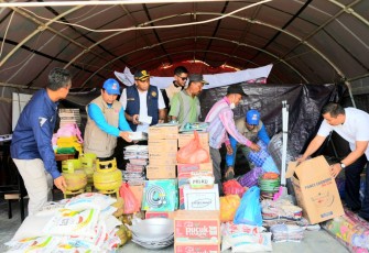 Bea Cukai Lhokseumawe Salurkan Bantuan Bea Cukai Peduli ke Langkahan