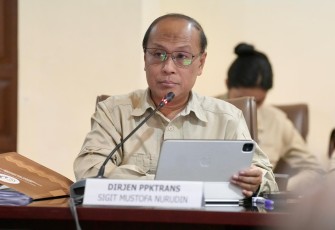 Direktur Jenderal Pembangunan dan Pengembangan Kawasan Transmigrasi (PPKTrans), Kementerian Transmigrasi, Sigit Mustofa Nurudin