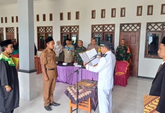 Pelantikan kasun wilahah desa binaan