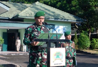 Kasdim 0801/Pacitan Mayor Inf Muhajir TS