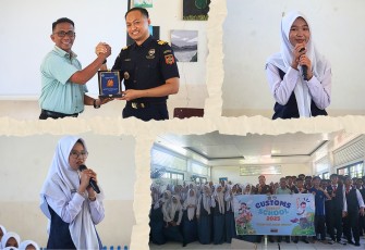 Bea Cukai Meulaboh Edukasi Pelajar Abdya Lewat Program Customs Goes To School