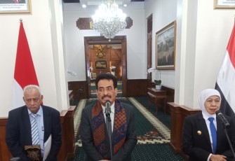 Gubernur Khofifah Terima Dubes Yaman