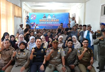 Gempur Rokok Ilegal di Lhokseumawe