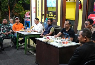 Sambang Poskamling, Kapolresta Malang Kota Serap Aspirasi dan Jaga Kamtibmas Hingga Level RT
