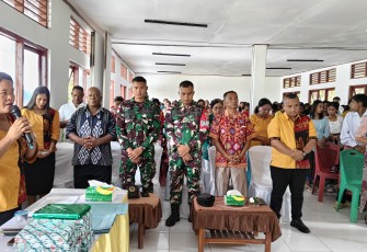 Yonarmed 12 Kostrad Berikan Motivasi kepada Generasi Muda di Momen Kelulusan SMP Negeri Metamauk