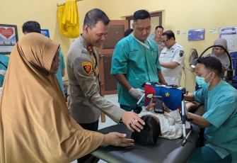 Polres Probolinggo Kota Gelar Khitan Gratis Sambut Hari Bhayangkara ke-80