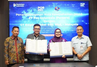  Pos Indonesia dan GT Empire Global Perkuat Kolaborasi Distribusi Lintas Negara Indonesia–Malaysia