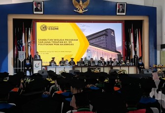 PEM Akamigas kukuhkan 207 wisudawan wisudawati program sarjana Terapan ke-55 Tahun Akademik 2025/2026