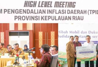 Wawako Raja Ariza Hadiri High Level Meeting TPID Kepri, Dorong Penguatan Sinergi Pengendalian Inflasi