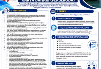 Pemkab Bintan Buka Seleksi Bakal Calon Komisaris dan Direktur BUMD PT Bintan Karya Bahari