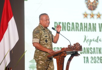 Wakil Kepala Staf Angkatan Darat (Wakasad) Letjen TNI Muhammad Saleh Mustafa
