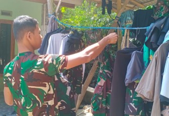 Prada Tri Dani persiapkan perlengkapan kembali ke satuan