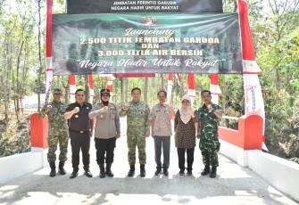 Jembatan Perintis Garuda Diresmikan, Penghubung Akses Warga Candimulyo Semakin Lancar