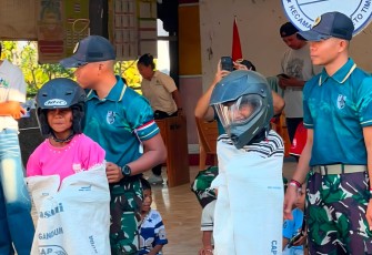 Lomba 17-an di desa Tulakadi, Kabupaten Belu