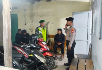 Patroli di wilayah desa binaan