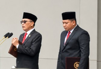 Mahkamah Agung Republik Indonesia (MA RI) memperingati Hari Ulang Tahun (HUT) ke-81