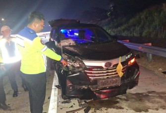 Tabrakan Beruntun di KM 379 Tol Batang-Semarang