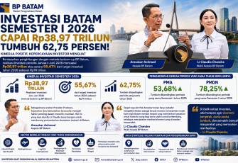 Kinerja Investasi Batam Terus Tumbuh