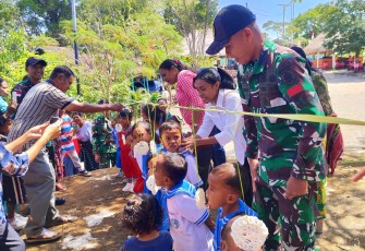 Guyub dan Meriah! Yonarmed 12 Kostrad Bersama Warga Kewar Semarakkan HUT RI ke-81