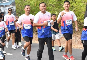 Dandim Ponorogo Ikuti Merdeka Run 2026 HUT ke 81 Kemerdekaan RI