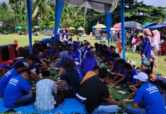 Semarak Pesta Rakyat di Tanjung Medan, Demokrat Pasaman Rayakan HUT RI dan HUT Partai Demokrat